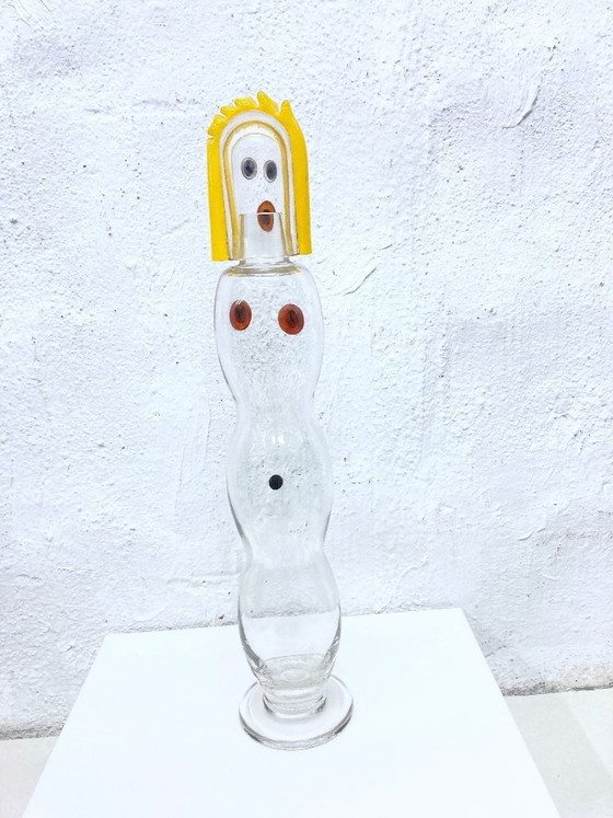 Image 1 of Rosenthal Collector's Carafe No. 12, Design by Ambrogio Pozzi, 1980s Postmodern