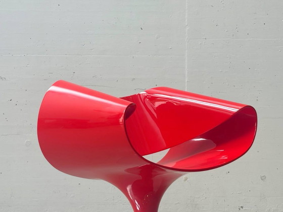 Image 1 of Sillón rojo Little Perillo PR081 de Martin Ballendat para Züco.