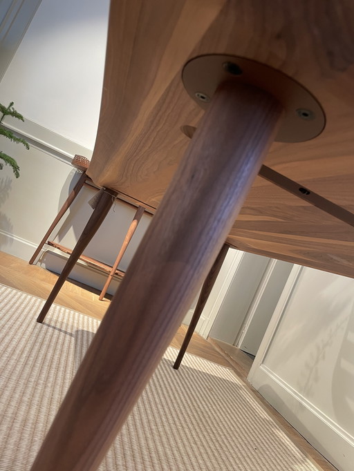 Revised Lewes Dining Table Solid Walnut
