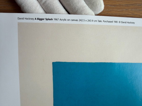 Image 1 of David Hockney, A Bigger Splash, 1967, Copyright David Hockney, Impreso en el Reino Unido