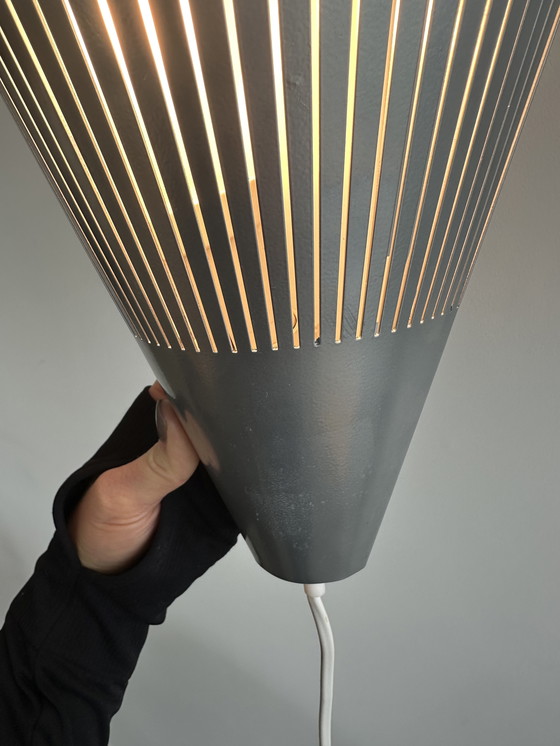 Image 1 of Vintage IKEA Klyka Wall Lamp Design Post Modern Silver