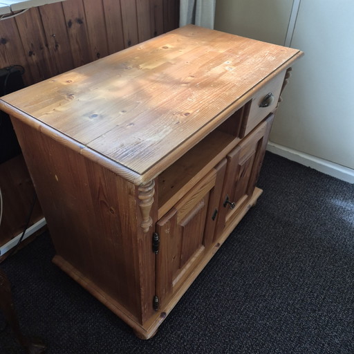 Mooi grenen tv meubel 80x44x70 cm 