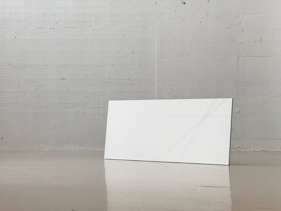 Image 1 of Geometric relief work by Rolf Forster, 1992