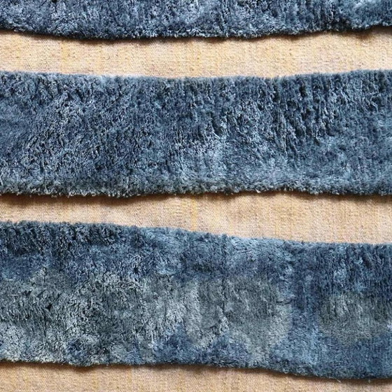 Image 1 of Marokkanischer Teppich aus Naturleinen, 250 x 150 cm