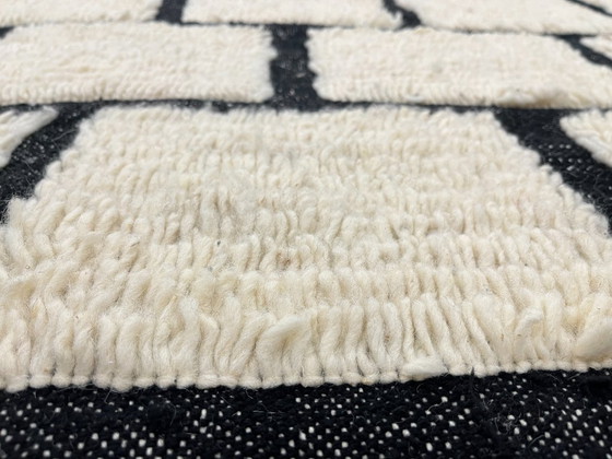 Image 1 of Alfombra bereber de lana hecha a mano - 256 cm x 154 cm