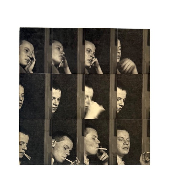 Image 1 of Gerry Hunt (1927 - 2023), 'William' set of  2 photographical works mounted on wood panels, UK 1979