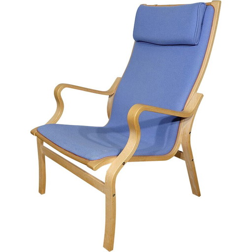 Poltrona vintage Albert di Finn Ostergaard per Skipper, Danimarca 1970
