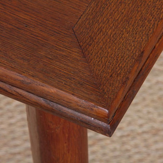 Image 1 of Extendable oak dining table from the 1950s