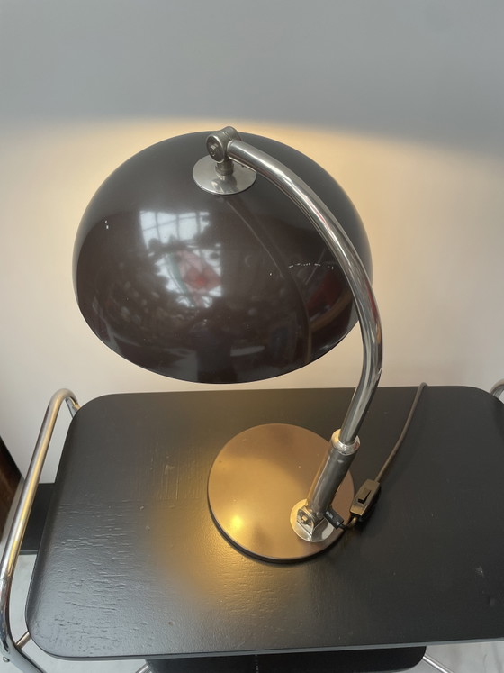 Lámpara de escritorio Hala, modelo 144, década de 1970. – Lámparas de escritorio, Metal, Chrome (photo 4 of 9)