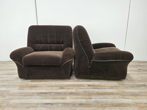 Vintage 70s armchairs by Mimo Padova