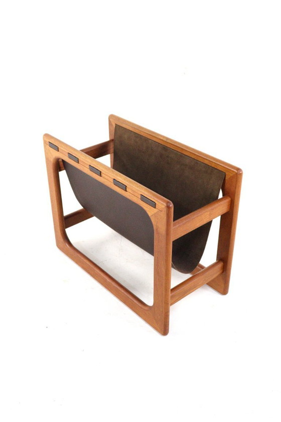 Image 1 of Salin mobler vintage magazine holder magazine rack Danish