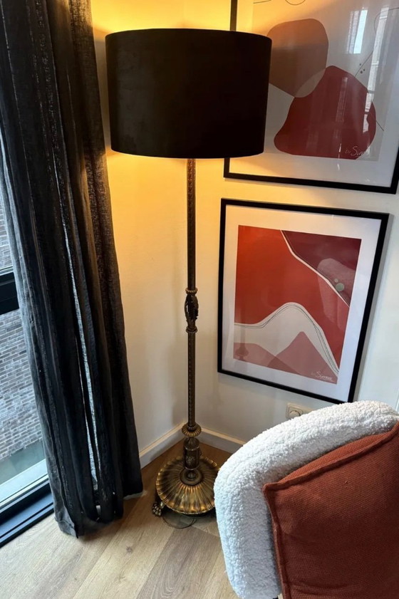 Image 1 of Vintage vloerlamp met mooie details