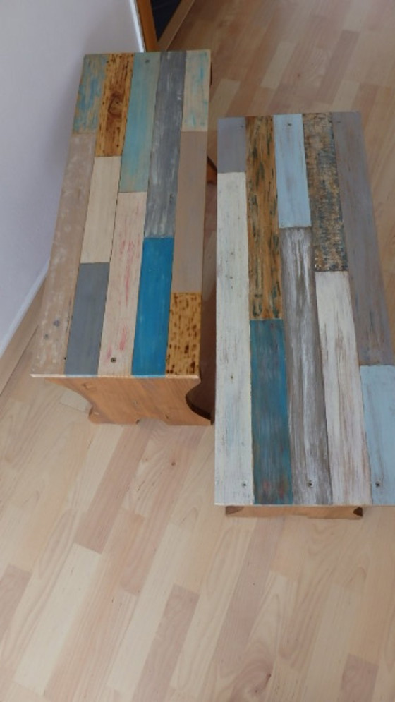 Image 1 of panche, sgabelli lotto 2 unità