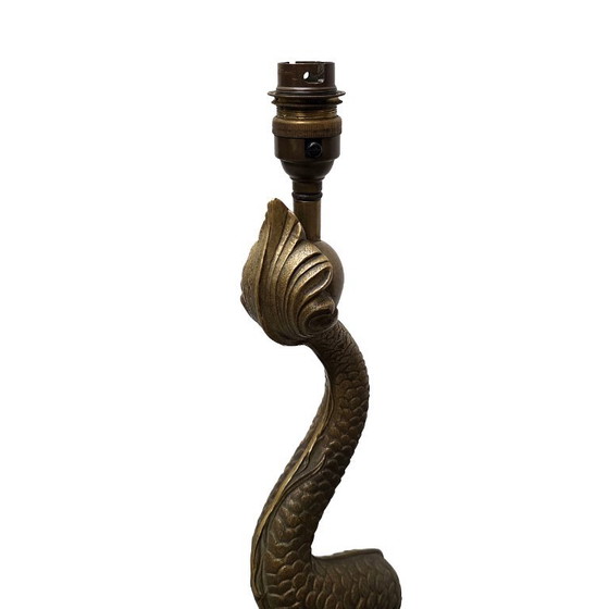 Französische Bronze-Tischlampe aus der Mitte des 20. Jahrhunderts – Tischlampen (photo 4 of 7)