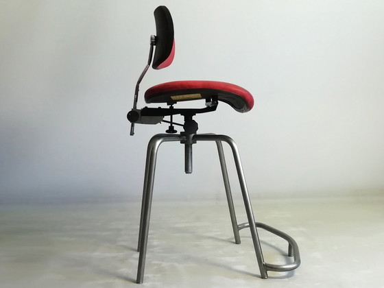 Image 1 of Egon Eiermann Orchestra-Bass-Chair Wilde & Spieth Architect's Chair XL Leather