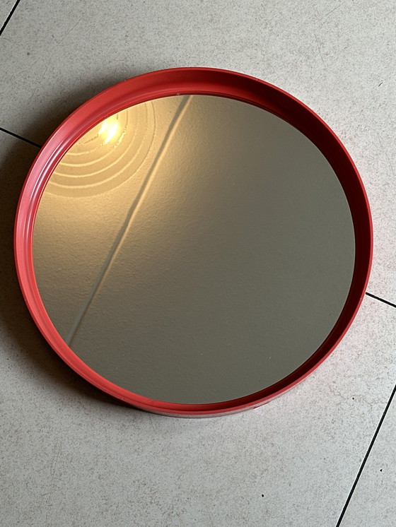 Image 1 of SCHÖNINGER art deco vintage Jaren 70 wand spiegel Hollywood regency stijl