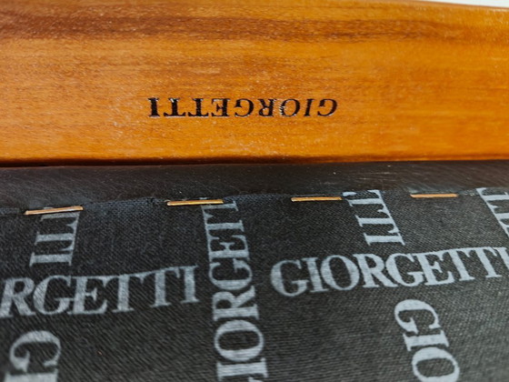 Image 1 of Ensemble de 2 fauteuils en merisier par Leon Krier Modèle Sella Media par Giorgetti, 1991s