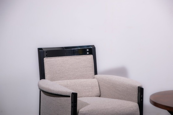 Image 1 of Fauteuil Galaxy Peggy d'Umberto Asnago pour Giorgetti