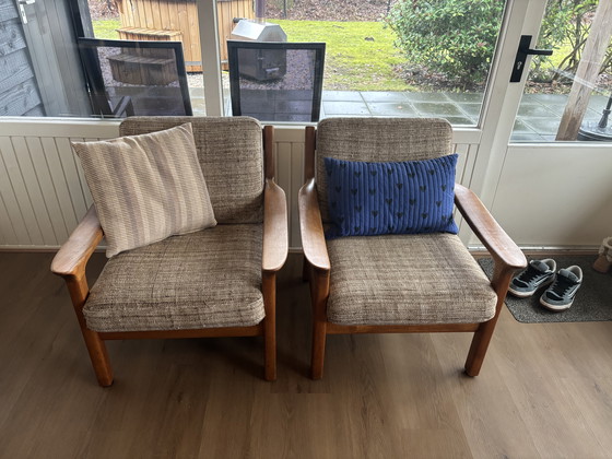 Image 1 of Deens design vintage zithoek 4-delig