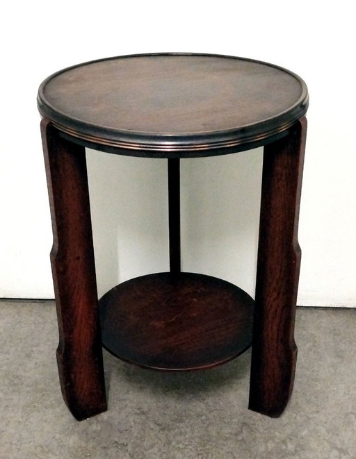 Side table, Art Deco, 1930s, oak
