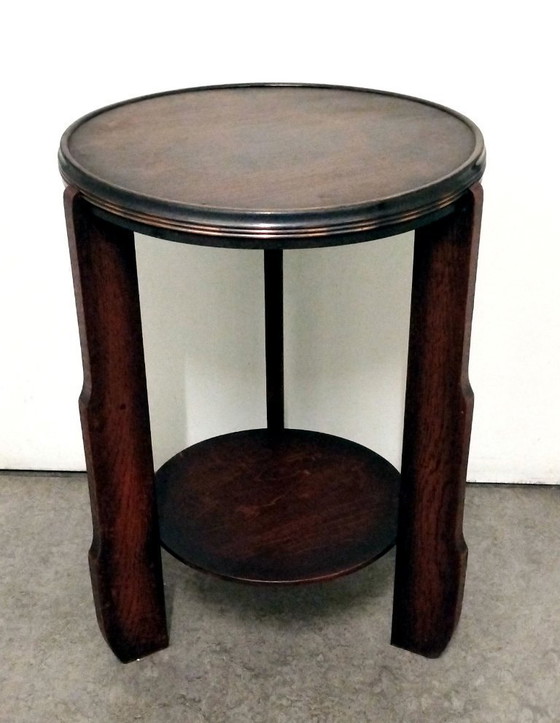 Image 1 of Side table, Art Deco, 1930s, oak