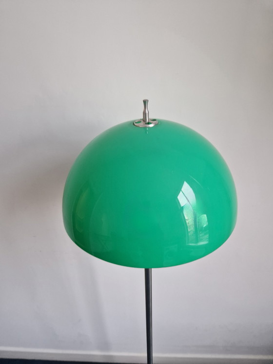 Image 1 of Lampada da terra vintage a forma di fungo, design spaziale