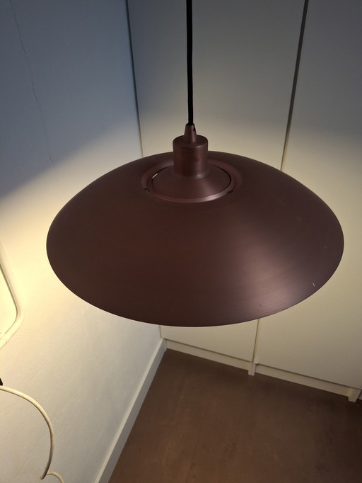 Suspension scandinave couleur cuivre