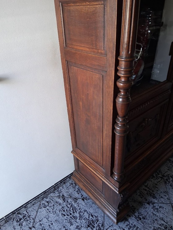 Libreria francese antica ca 1850-1870 – Librerie, Wood (photo 4 of 5)