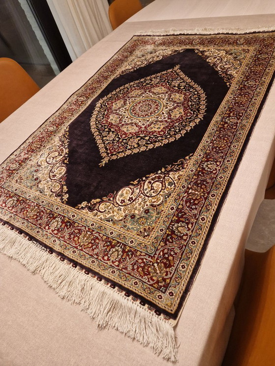 Image 1 of tappeto orientale in pura seta