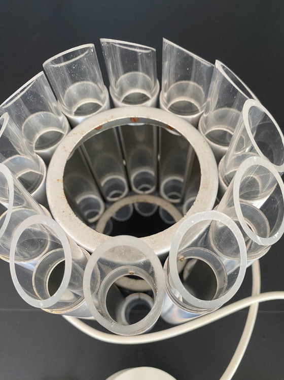 Raak Septiem B-1205 Lampada a Sospensione da Soffitto in Alluminio Plexi Vintage 1960 (photo 18 of 20)