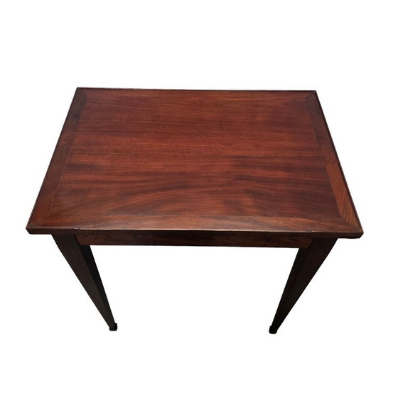 Image 1 of Antico scrittoio francese in mogano, fine XIX secolo