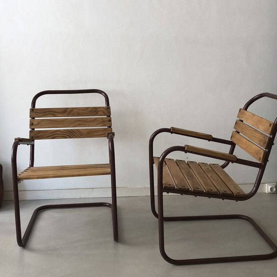 Image 1 of 2x Vintage fauteuils