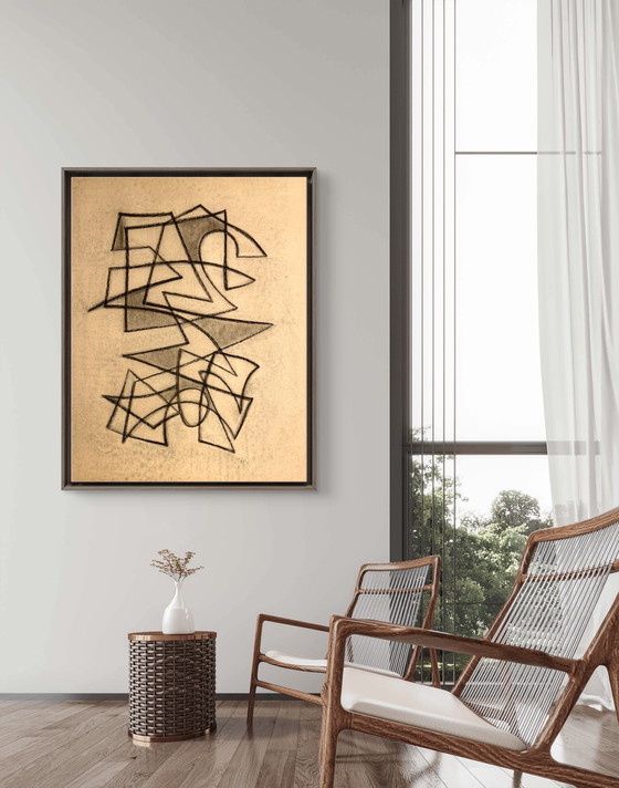 Image 1 of Seltenes Ölgemälde in Museumsqualität von Silvin Bronkart aus dem Jahr 1953