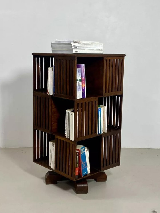 Image 1 of Carosello per libri/biblioteca d'epoca, metà del XX secolo