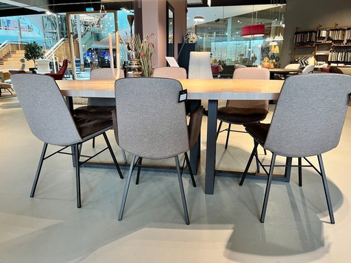 Silla de comedor KFF Lhasa (juego de 6)