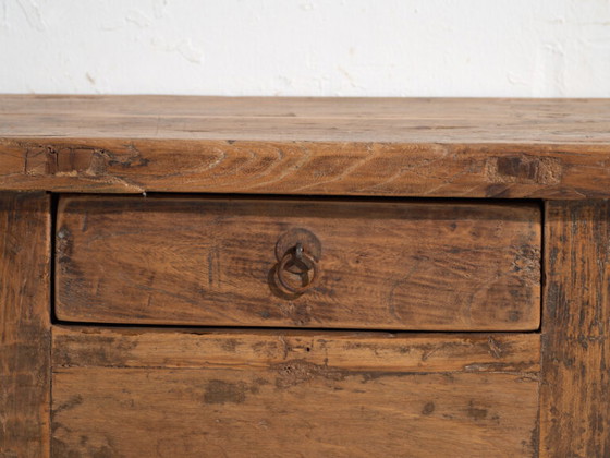 Antique low table in elm wood – China, circa 1930 – Coffee tables (photo 33 of 40)