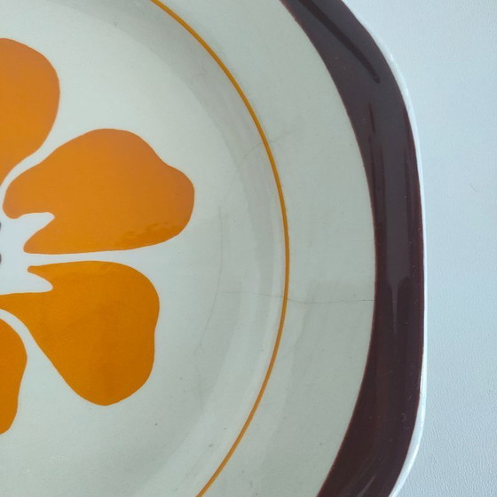 Image 1 of Set of 6 Vintage plates by Giovanni Valdarno for Ironstone