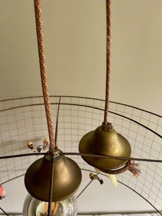Image 1 of Pendant lamp Demi-Grande Voliere Mathieu Challieres
