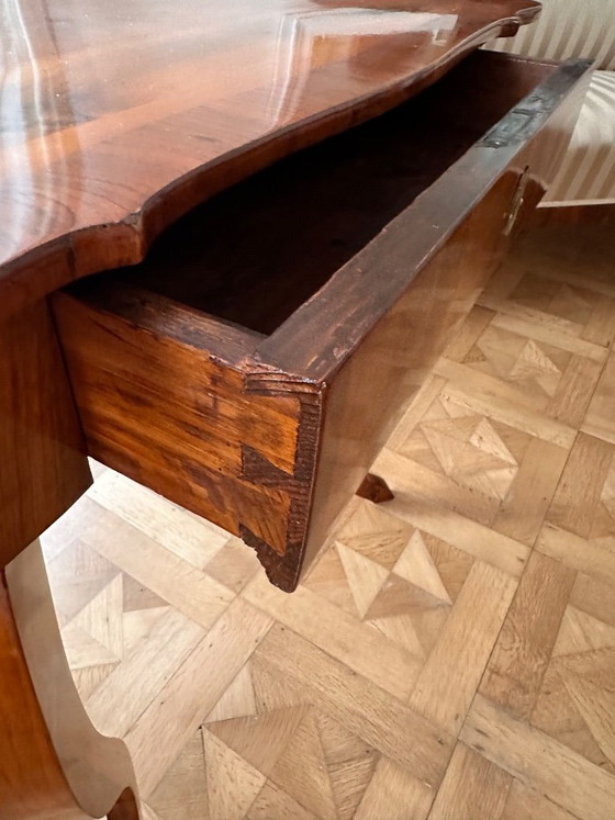 Biedermeier Table – Wood, Brass (photo 13 of 16)
