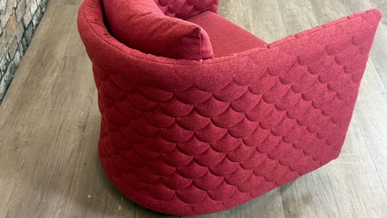 Image 1 of Naughtone Cloud Plain burgundy