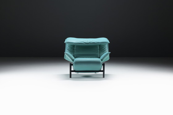 Image 1 of Superbe véranda d'une couleur très rare, réalisée par Vico Magistretti pour Cassina Italie.