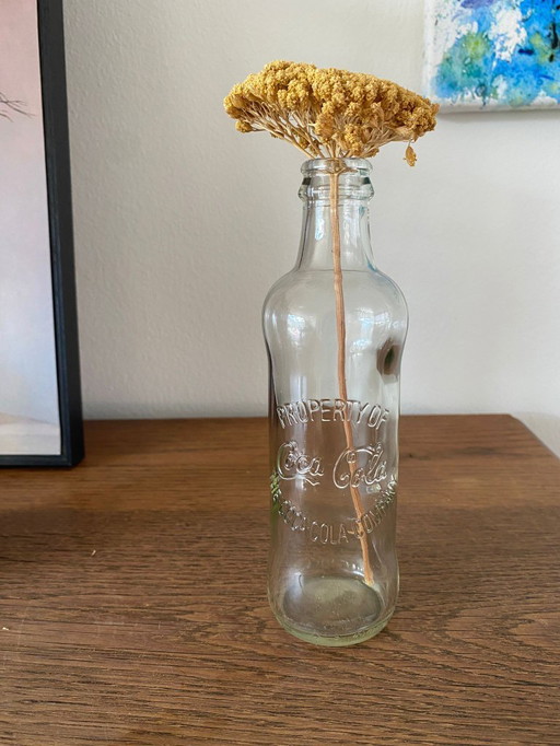 Bottiglia di vetro vintage della Coca Cola
