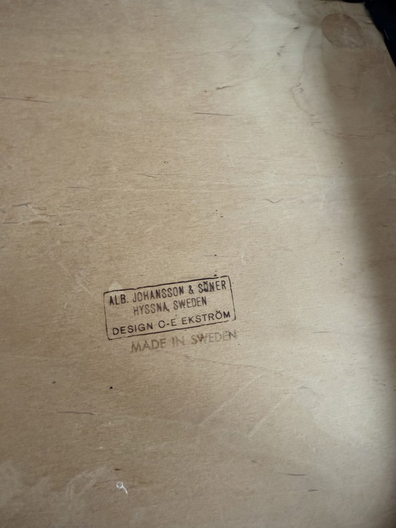Image 1 of 4x vintage dining chair, Carl Ekstrom, Albin Johansson & søner '60