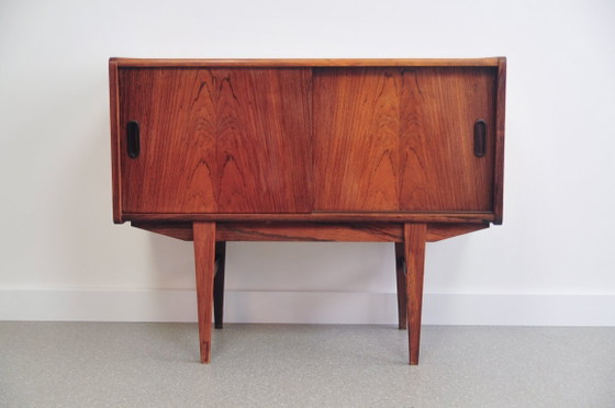 Vintage Rosewood Sideboard with Sliding Doors (photo 2 of 7)