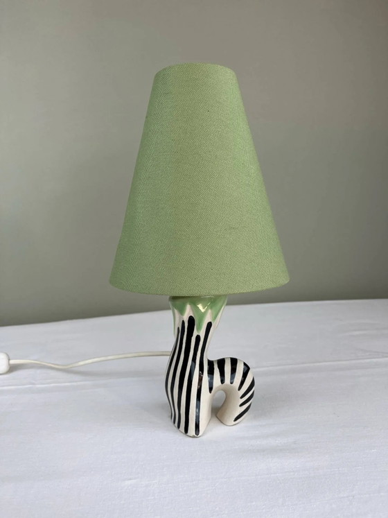 Lampada zebra vintage – Lampade da tavolo, Porcelain, Ceramic (photo 2 of 10)