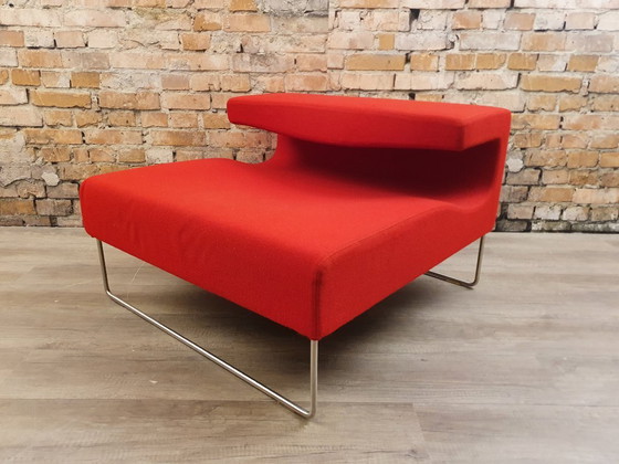 Moroso Low Seat Element, Tessuto rosso | Patricia Urquiola, Poltrone, Tessile, Metallo, Modern (foto 4 di 7)