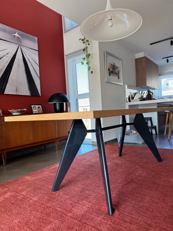 Image 1 of Vitra EM table Jean Prouvé
