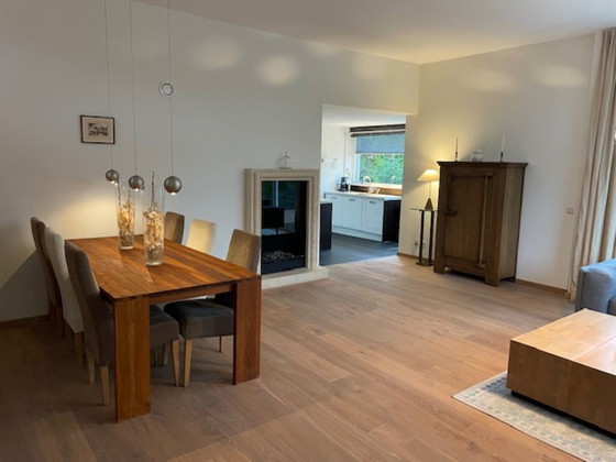 Image 1 of Teak table including 6 chairs