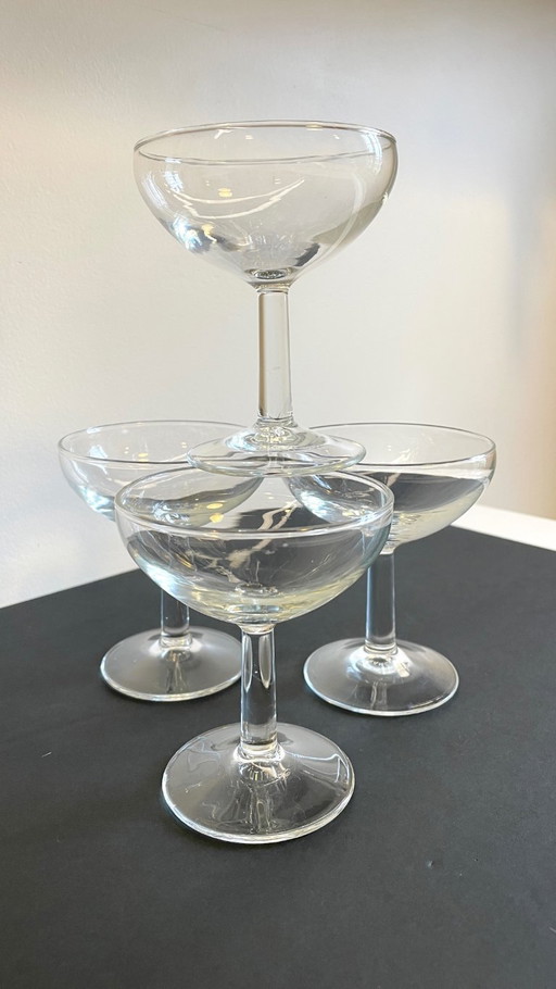 4 coppe da champagne Duralex FRANCE