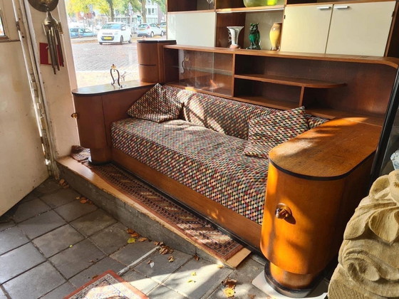 Image 1 of Art Déco de Coene Fréres Cosy Corner ca 1930